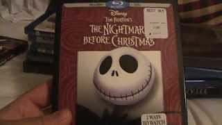 The Nightmare Before Christmas 20th Anniversary Edition BluRay Unboxing [upl. by Copeland]