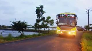 Kerala Tourist Bus 2016 Brothers Varapuzha Kochi [upl. by Warenne]