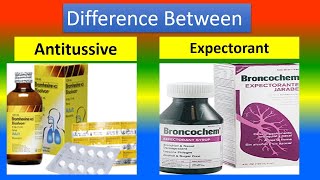 Difference Between Antitussive and Expectorant [upl. by Aihsital]