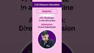 Is LLB From Distance EducationIGNOU Possible🧐shorts [upl. by Alithea]