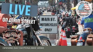 LIVE ON MAIN STREET DAYTONA BIKE WEEK [upl. by Schiffman]