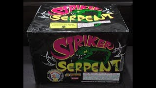 Brothers Fireworks  Striker Serpent 16 Shots 350 Grams [upl. by Minsat31]