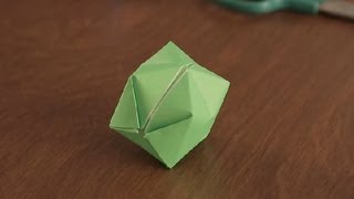 How to Make an Origami Balloon  Simple amp Fun Origami [upl. by Lipinski71]