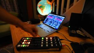 2 channels mixing with Xone K2 on Traktor Tech House [upl. by Astraea754]