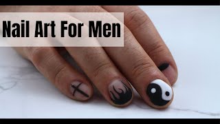 Nail art for men  Lalonde Nail Designs [upl. by Ettevi]