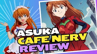 Asuka Langley  Cafe NERV SEGA Neon Genesis Evangelion Figure Review [upl. by Nnaeirelav]