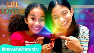 Rad Rainbow Hacks  LIFE HACKS FOR KIDS [upl. by Orazal]