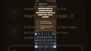 Centralized vs Decentralized Exchanges Which Is Right for You  MemeFi [upl. by Delores]