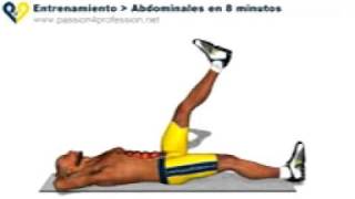 Abdominales en 8 minutos entrenamiento para hacer abdominales perfectos wwwkeepvidcom3gp [upl. by Mchail562]