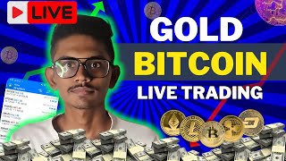 Bitcoin Live Trading  Gold Live Trading  Crypto Live Trading trading livetrading [upl. by Hesper560]