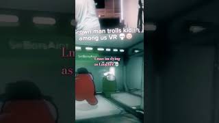 Kid screaming Loudly in among us Vr Not Mine Credit in comments screen shorts trolling vr [upl. by Boardman]