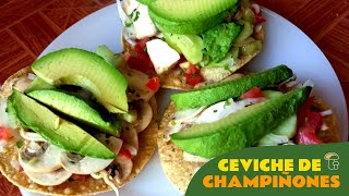 Ceviche de champiñones [upl. by Aidiruy508]