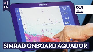 ENG SIMRAD Onboard Aquador CuttingEdge Boating Tech  The Boat Show [upl. by Bunny47]