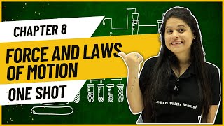 Force And Laws Of Motion  One Shot  Class 9 Science [upl. by Michaelina]