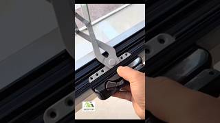 American style hand crank window opener windowopener hardware aluminiumwindows factory [upl. by Ender816]