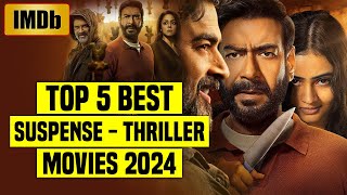 Top 5 Best Suspense Thriller Movies In Hindi 2024 IMDb  You Shouldnt Miss [upl. by Amalburga]