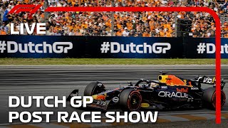 F1 LIVE Dutch Grand Prix Post Race Show [upl. by Spiro]