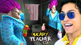 JOKER HAIR PRANK on SCARY TEACHER😱 Fail Or Pass [upl. by Hedberg904]