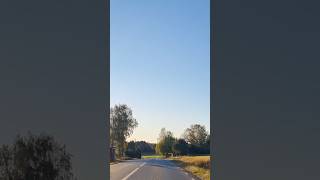 Countryside View In Sweden By Car countrymusic shortsvideo [upl. by Malilliw]