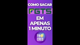 Como sacar meu FGTS em apenas 1 minuto [upl. by Genet]