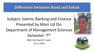 Difference between Bond and Sukuk in UrduHindi Language [upl. by Nimaynib]