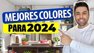 TOP 10 COLORES 2024 como INCLUIRLOS y COMBINARLOS CORRECTAMENTE INTERIORISMO [upl. by Chavaree585]