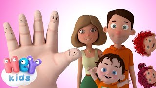 Familia Degetelor 🖐 Muzica pentru copii si bebelusi  HeyKids [upl. by Airottiv]