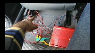 How to INSTALL an AMPLIFIER in Fiat Grande Punto or Any CAR  A luthra vLogs [upl. by Eiramacissej]