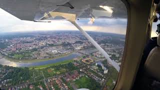 VFR flight from Szczecin to Wroclaw [upl. by Etteb513]