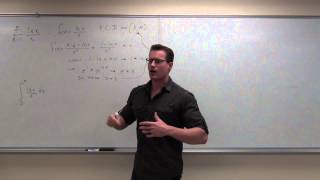 Calculus 2 Lecture 93 Using the Integral Test for ConvergenceDivergence of Series PSeries [upl. by Htehpaj695]