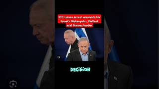 ICC issues arrest warrants for Israels Netanyahu Gallant and Hamas leader [upl. by Gemperle628]