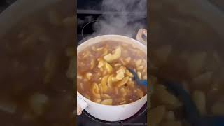 Part 4 to 5 part series on a country Thanksgiving Canning Apple pie [upl. by Ettevy]