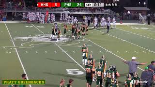 9624 PHS Varsity Football vs Hoisington [upl. by Libyc]