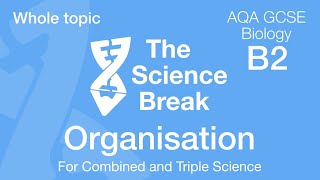 Whole of Unit 2 AQA GCSE Biology  Organisation [upl. by Particia]