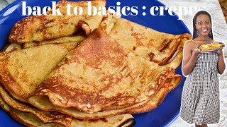 EASY RECIPE FOR THE SOFTEST CREPES EVER  BACK TO BASICSCREPES  KALUHIS KITCHEN DiscoverYoutube [upl. by Dedrick]