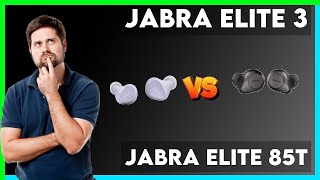 Jabra Elite 3 vs Jabra Elite 85t Comparison [upl. by Peacock351]