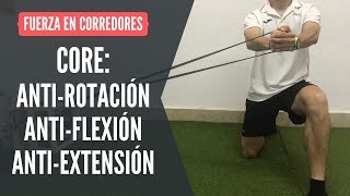 CORE AntiExtensión AntiRotación y AntiFlexión Lateral  Progresión Ejercicios [upl. by Greeson]