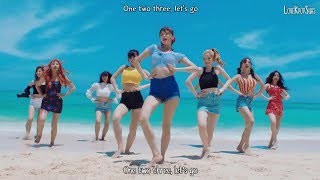 Twice  Dance The Night Away MV EngRomHan HD [upl. by Nahsor]