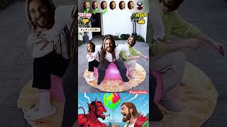 JESUS VS SATAN：Can the last Satan pass✅🙏❤ catholic dios god jesus fy foryou shorts [upl. by Rednal]