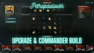 World of Warships  Petropavlovsk Upgrade amp Commander Build [upl. by Nodnrb]