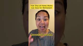 Research Spousal IRA stayathomemom [upl. by Nira]