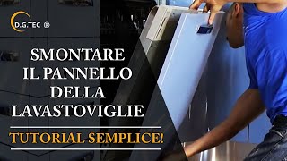 Come smontare il pannello della lavastoviglie [upl. by Reseda]