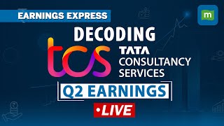 Live TCS Reports Q2 Earnings  TCS Q2 Results  Quarterly Performance  Earning Express [upl. by Htial765]