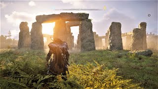 Assassins Creed Valhalla Stonehenge Standing Stones Puzzle [upl. by Isayg]