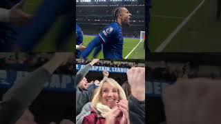 Chelseas equalizer got Stamford Bridge AMPED 🤩️🔵 [upl. by Ottavia911]