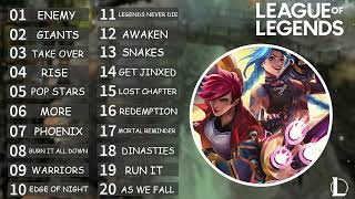 ⭐Best Songs For Playing LOL 2022🎧 1H Gaming Music 🎧  Imagine Dragons Arcane KDA Etc 1 [upl. by Becker542]