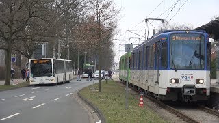 ÜSTRA Schienenersatzverkehr Linie 5 Nackenberg  Anderten März 2018 [upl. by Behlke]