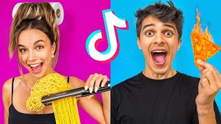 Boys VS Girls TikTok Life Hacks [upl. by Screens]