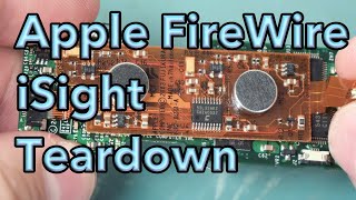 Apple FireWire iSight Teardown [upl. by Kessiah613]