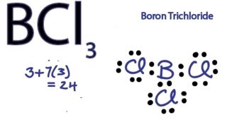 BCl3 Lewis Structure  How to Draw the Lewis Structure for BCl3 [upl. by Swan]